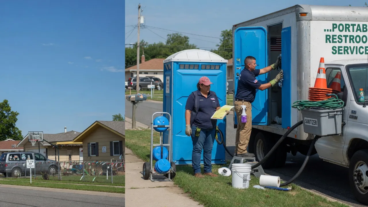 Porta Potty Rental in Columbia, IL near me